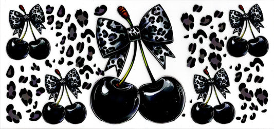 Black Cheetah Cherries and Bows