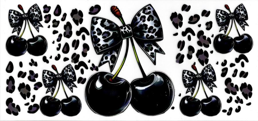 Black Cheetah Cherries and Bows