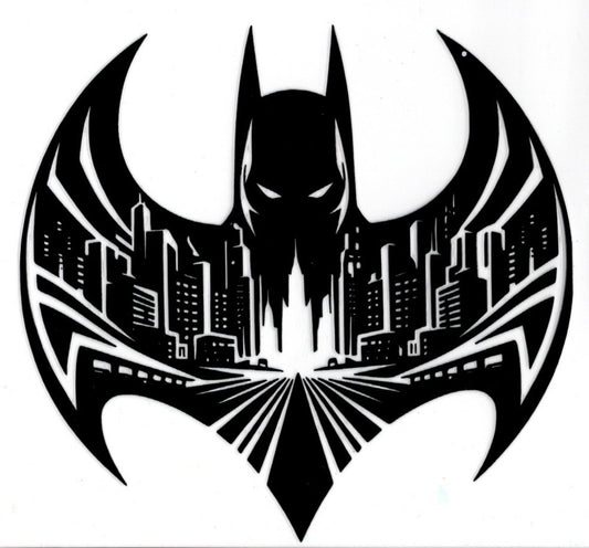 Batman Black Outlined