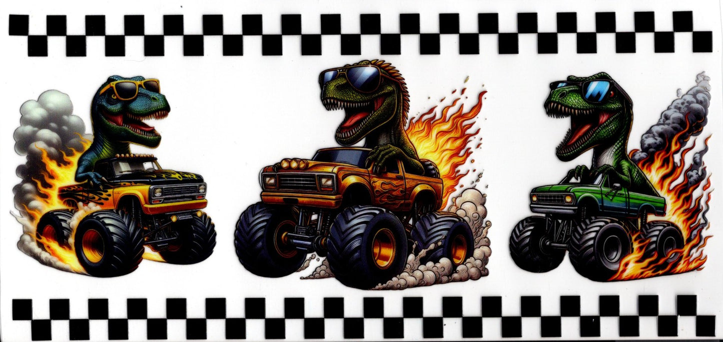 Dinosaur Truck Race