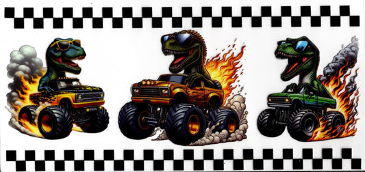 Dinosaur Truck Race