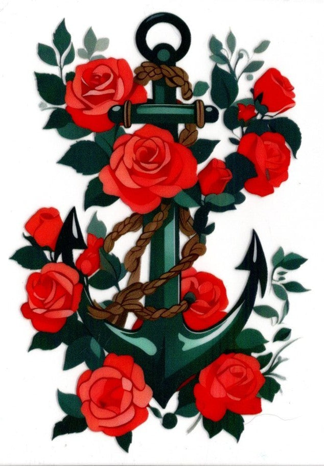 Anchor and Roses