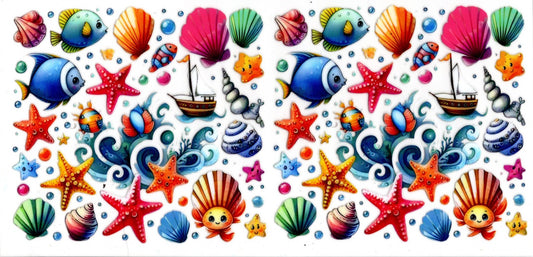 Colorful Ocean Life
