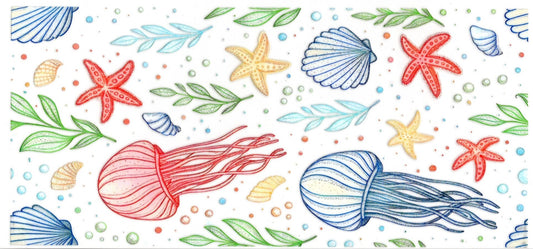 Jellyfish Starfish Shells