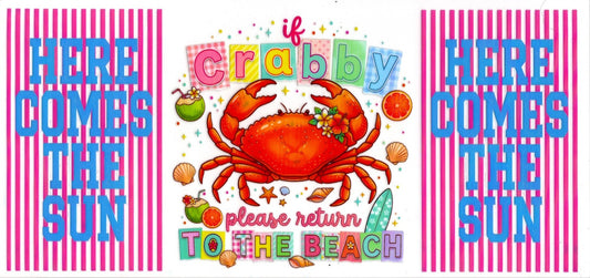 Crabby, Please Return To The Beach