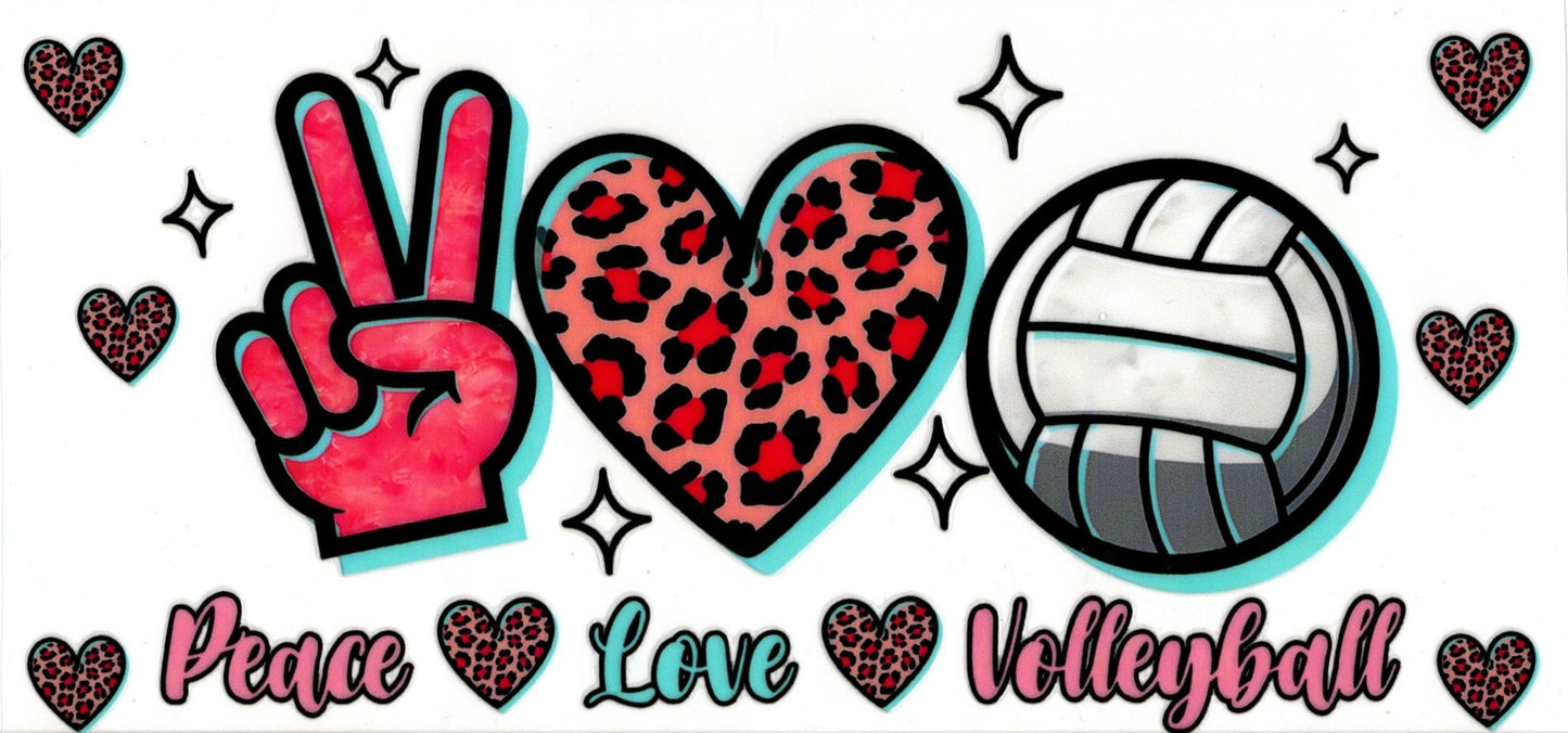 Peace Love Volleyball