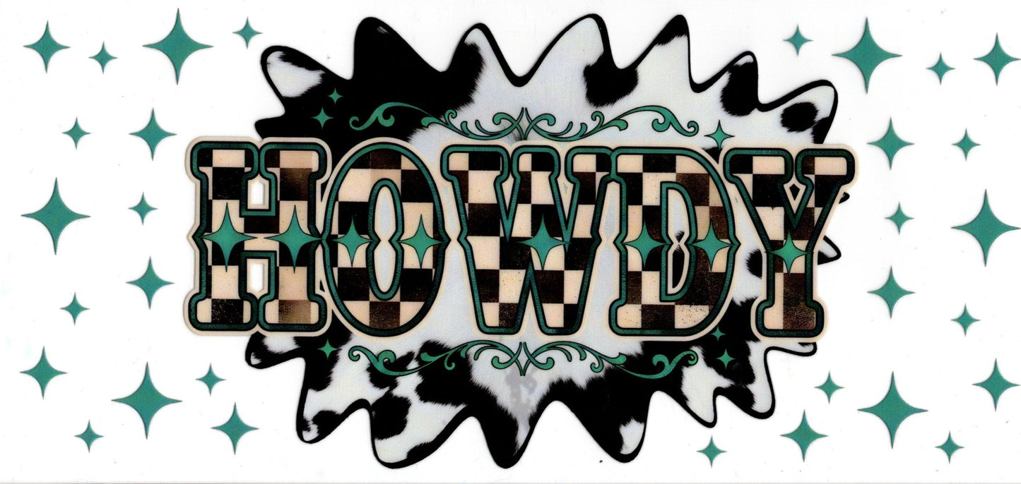 Checkered Howdy Western