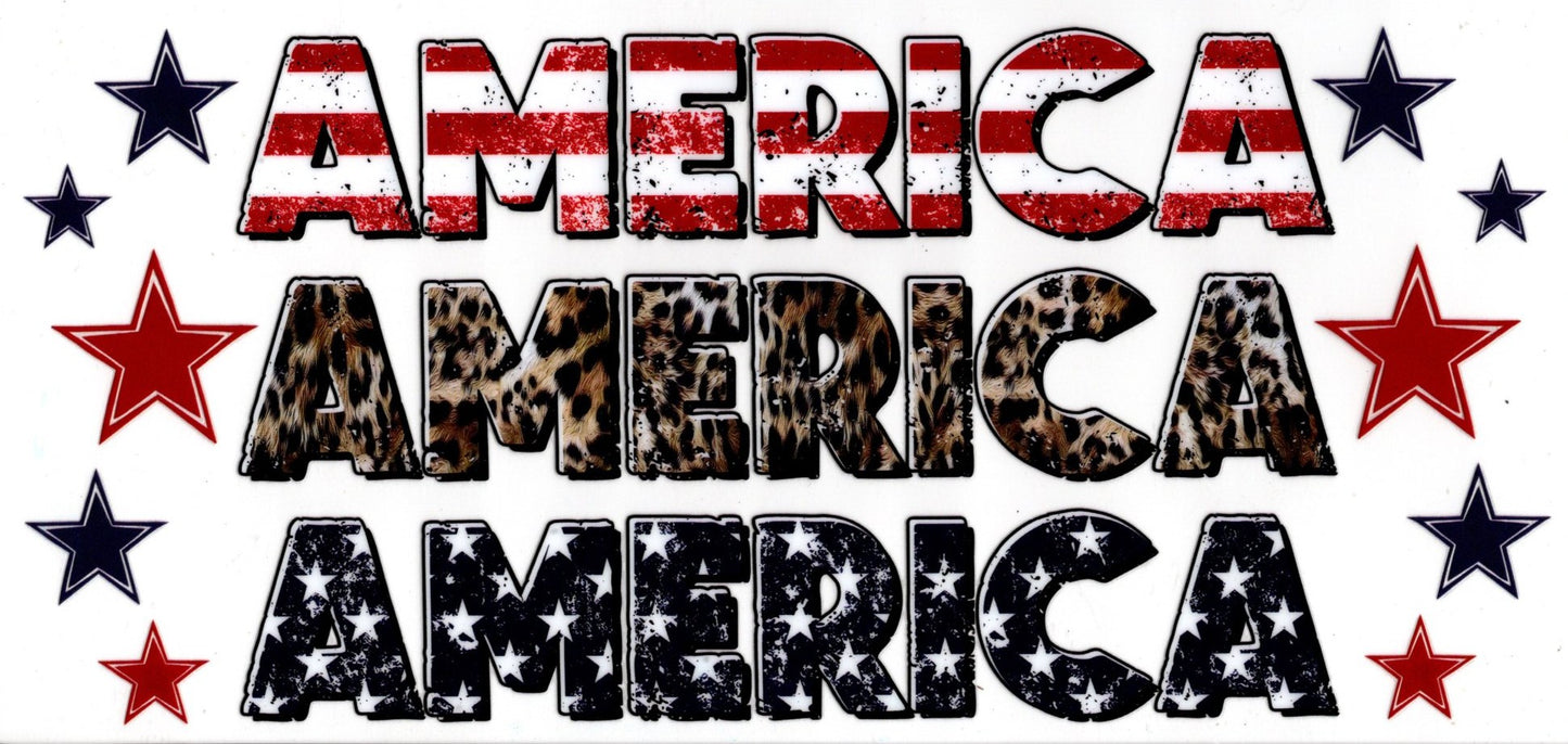 America Red White and Blue