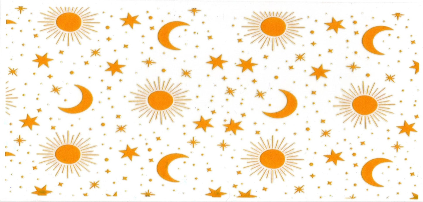 Yellow Sun and Moon