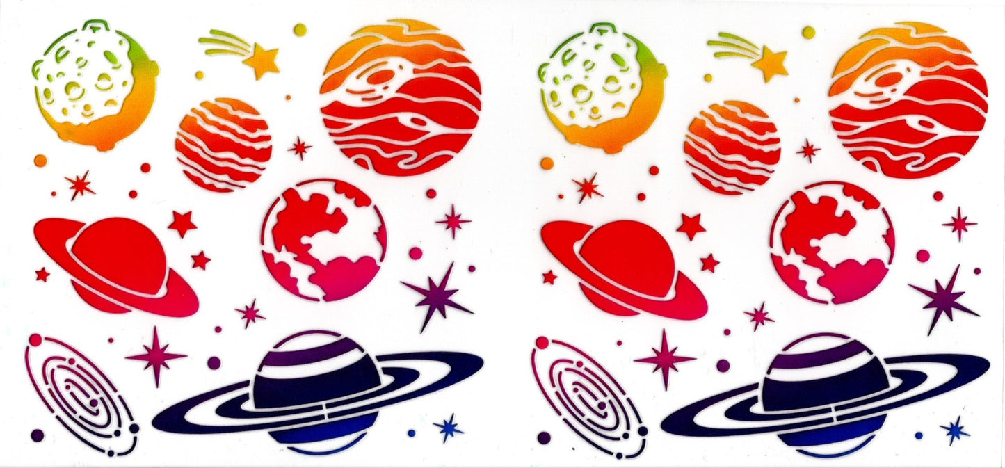 Colorful Planets