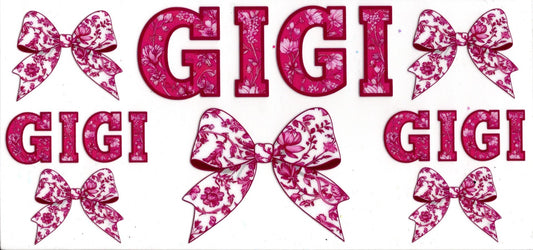 Gigi Pink Floral Bows