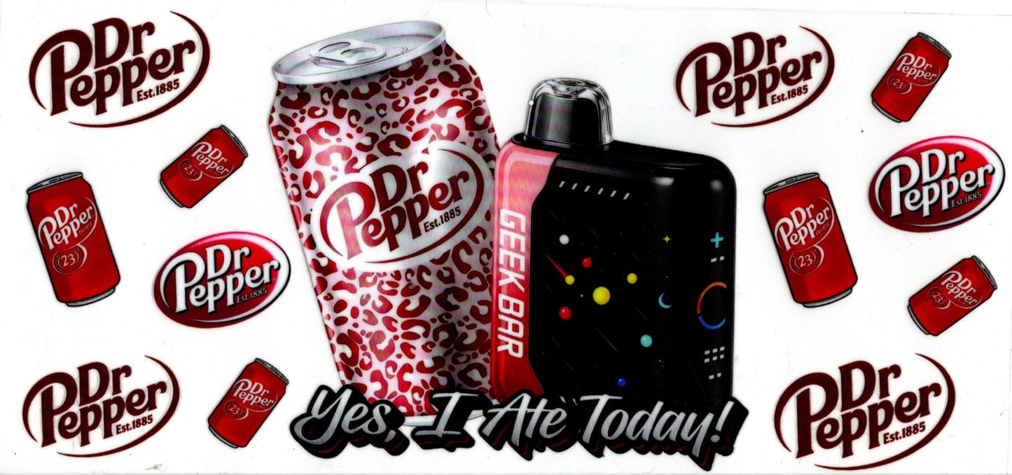 Dr. Pepper and Geek Bar