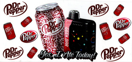 Dr. Pepper and Geek Bar