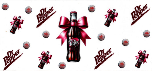 Dr. Pepper Bottles with Bows