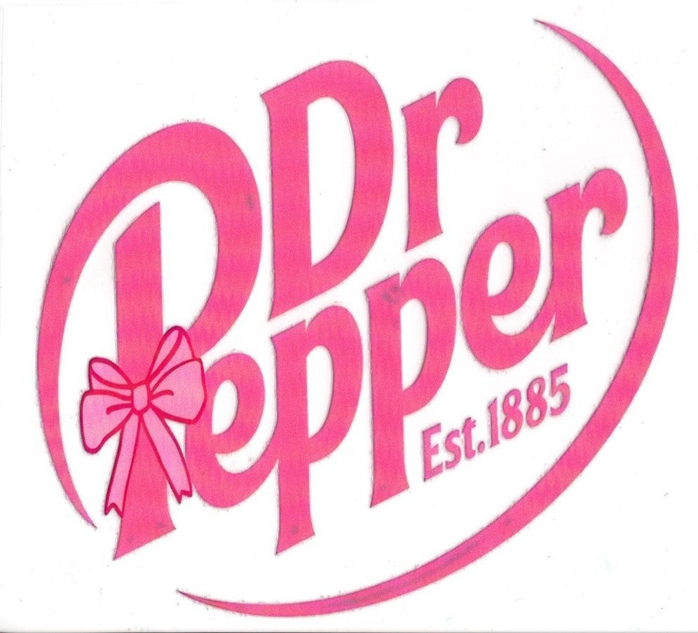 Pink Dr Pepper Logo