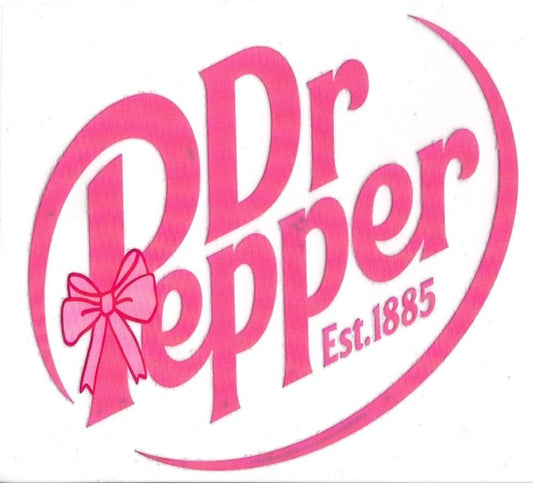 Pink Dr Pepper Logo