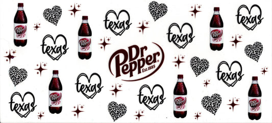 Dr. Pepper Texas with Hearts