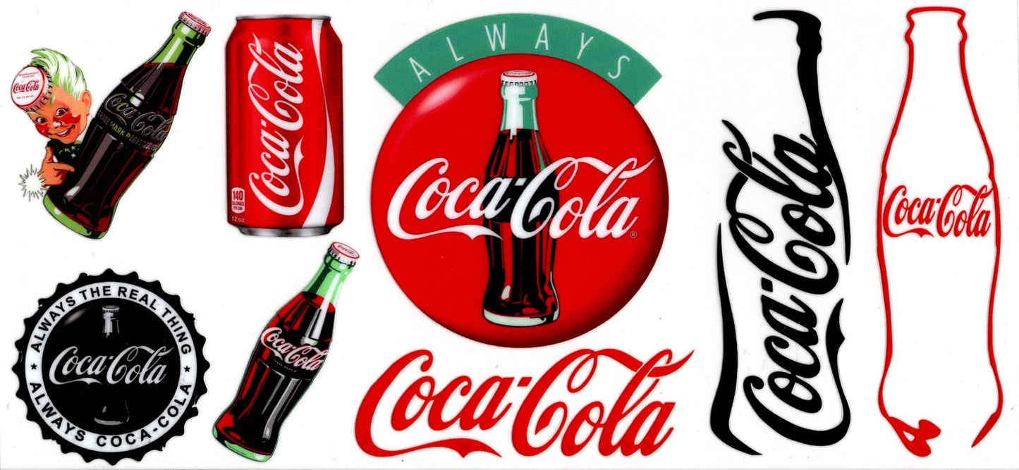 Coke Retro Bottles
