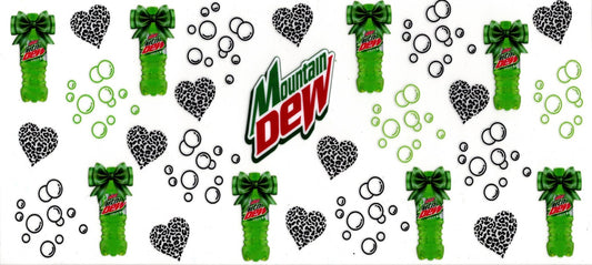 Mtn. Dew Bows and Hearts
