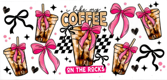 Coffee On The Rocks With Bows