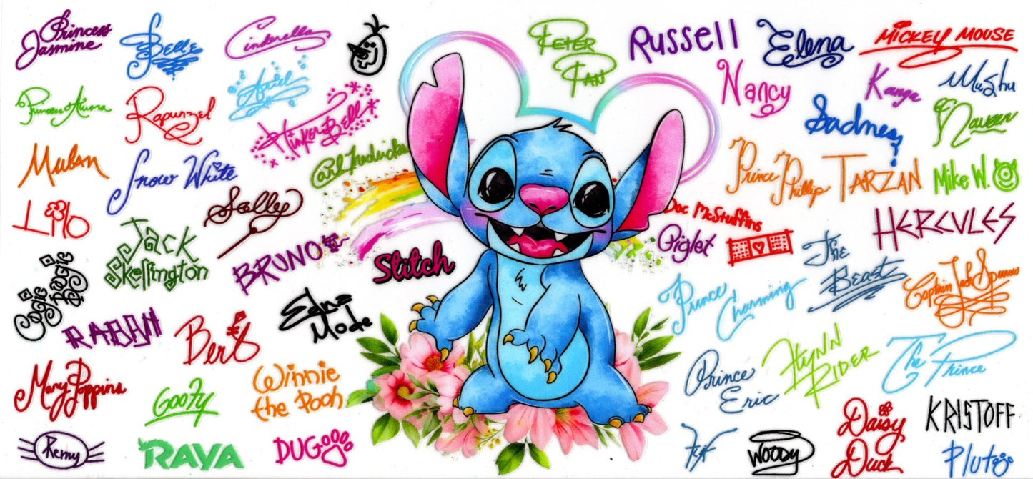 Stitch With Disney Signatures