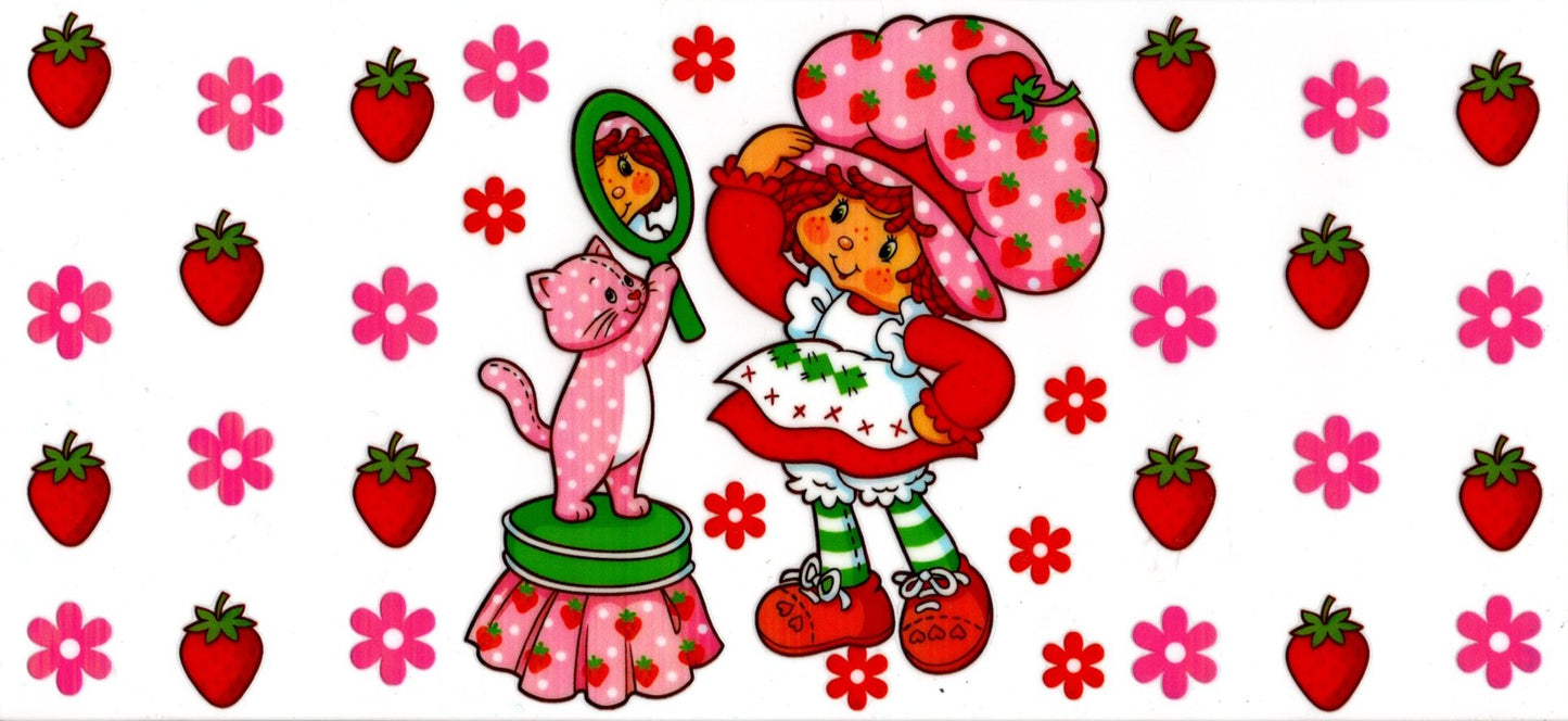 Strawberry Shortcake and Cat