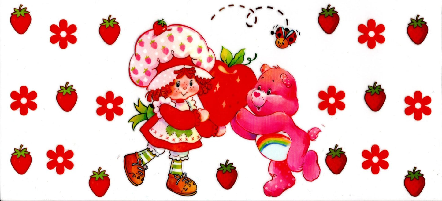 Care Bear and Strawberry Shortcake
