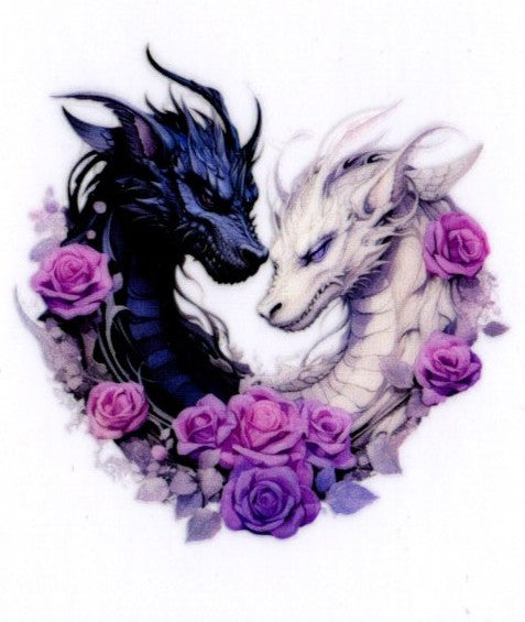 Dragons Purple Flowers
