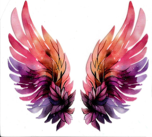 Bolder Pastel Water Paint Angel Wings
