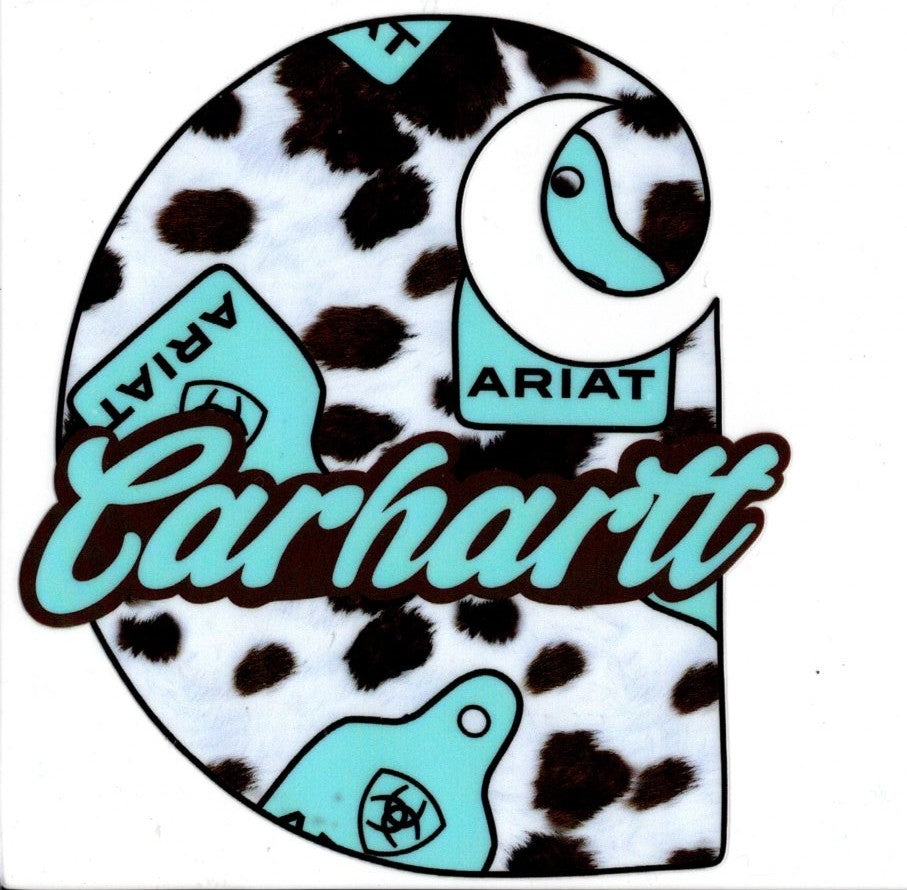 Cow Print Ariat Carhartt