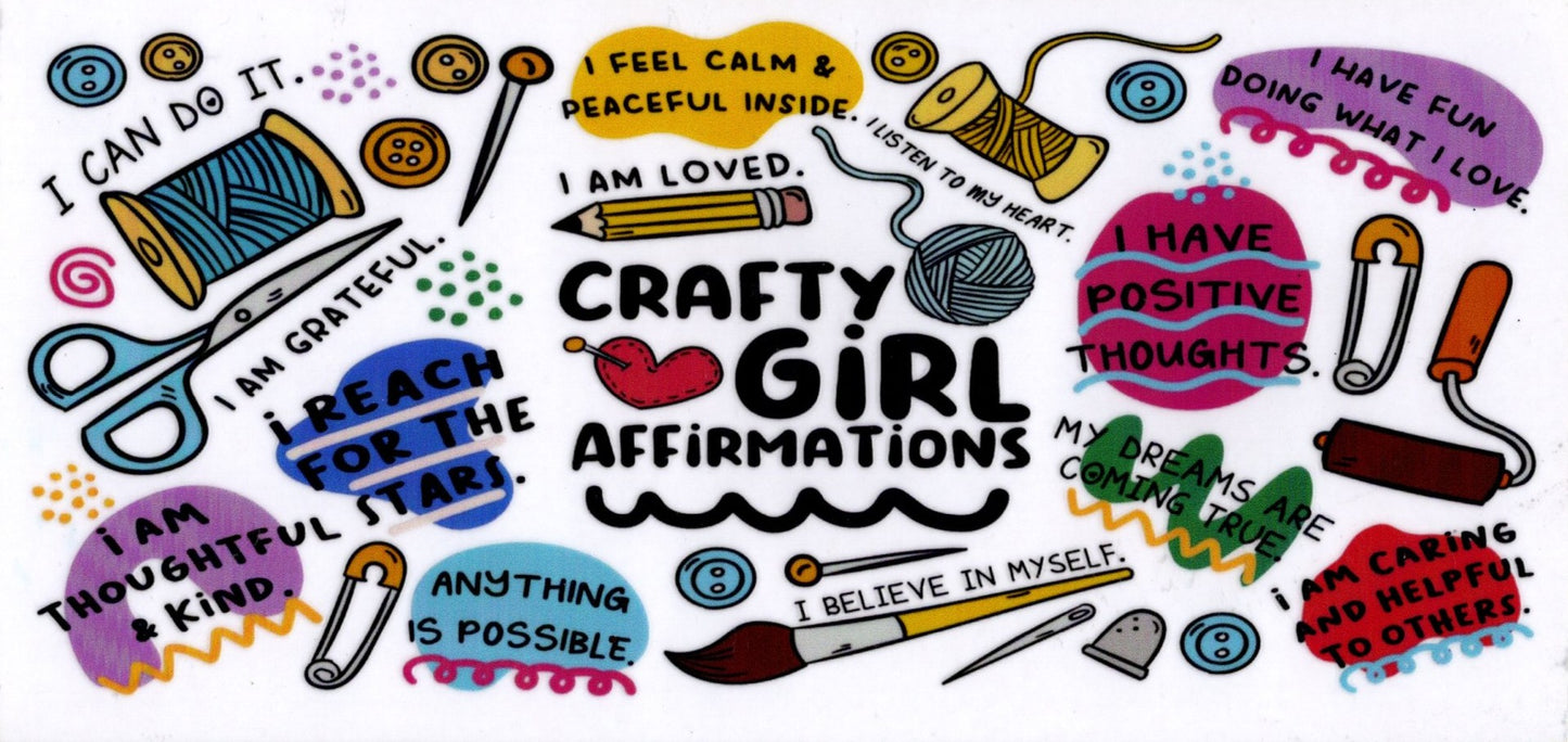Crafty Girl Affirmations Hobbies