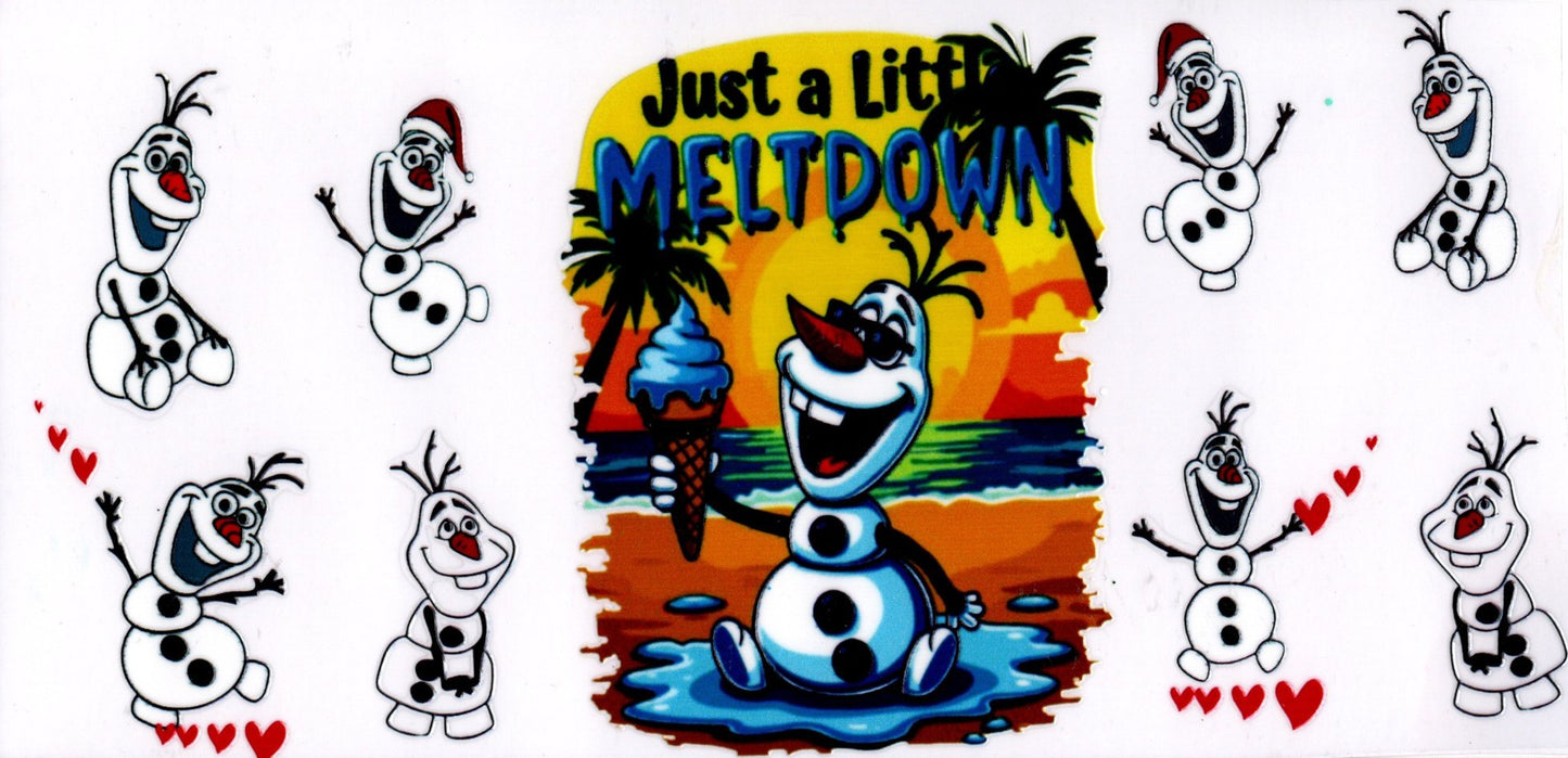 Just A Little Melt Down Olaf