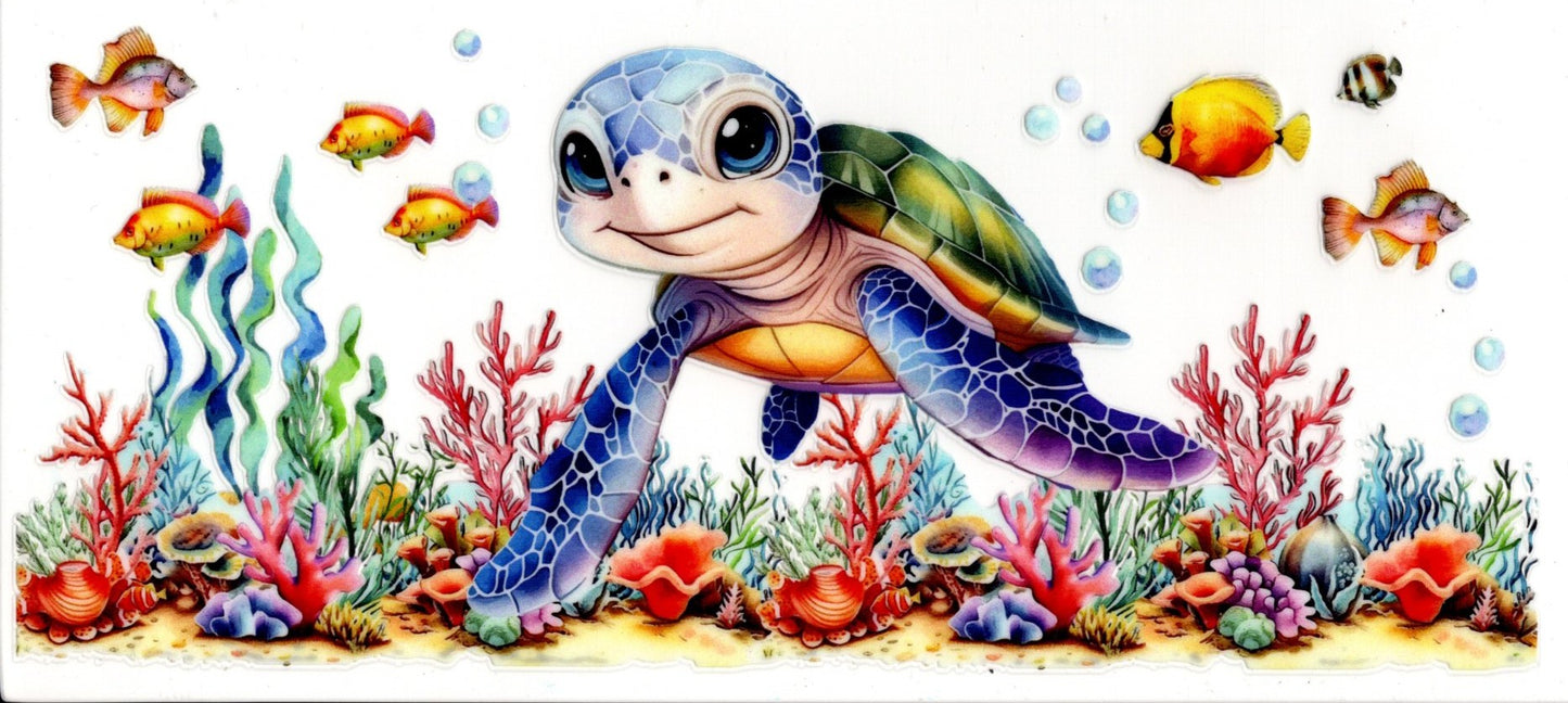 Turtle Fish Coral