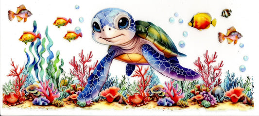 Turtle Fish Coral