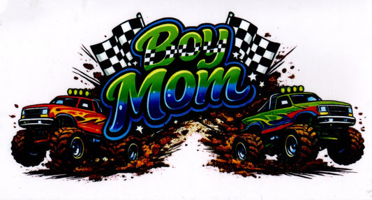 Boy Mom Monster Trucks