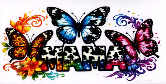 Mama With Butterflies