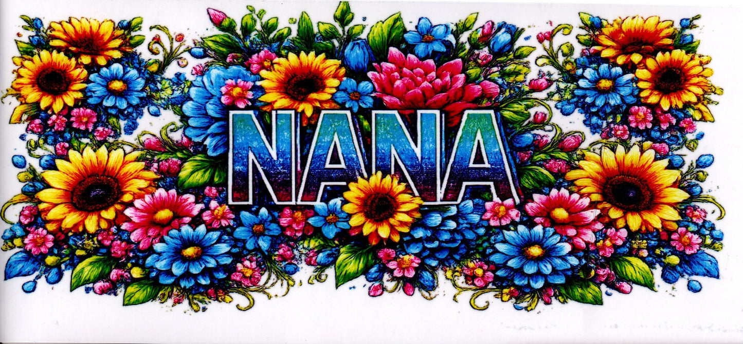 Nana Colorful Flowers