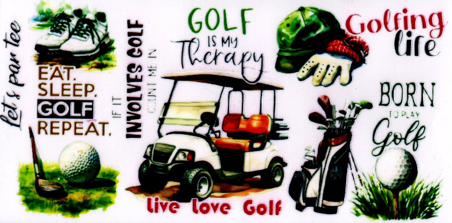 Golfing