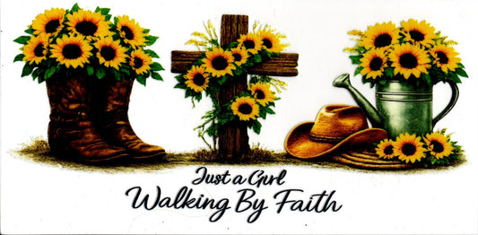 Just A Girl Walking By Faith