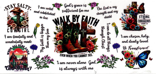 Walk By Faith With Bible Verses