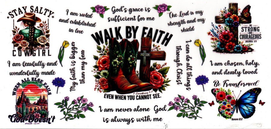 Walk By Faith With Bible Verses
