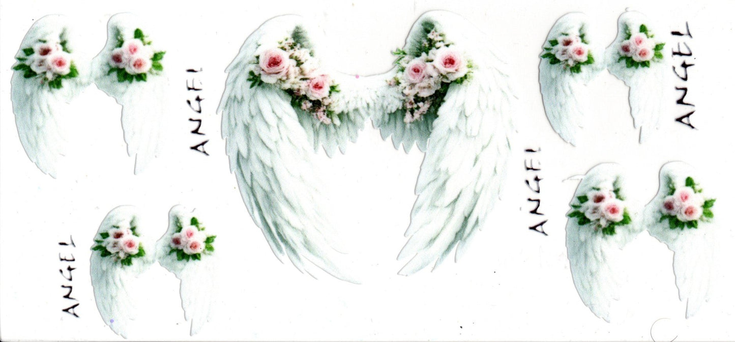 White Angel Wings