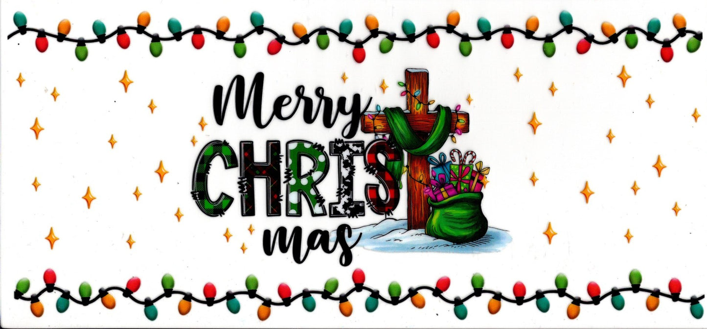 Merry Christmas with Cross
