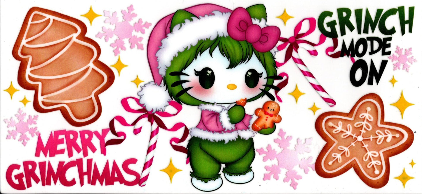 Hello Kitty Merry Grinchmas