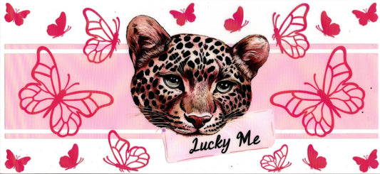 Cheetah Lucky Me Butterflies