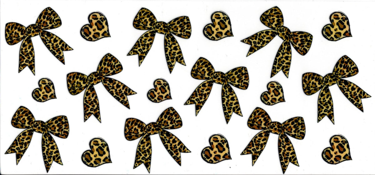 Cheetah Print Bows