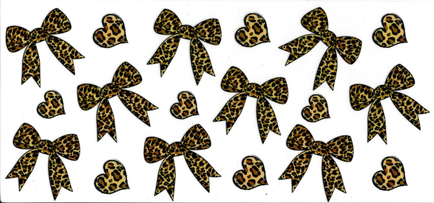 Cheetah Print Bows