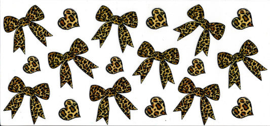 Cheetah Print Bows