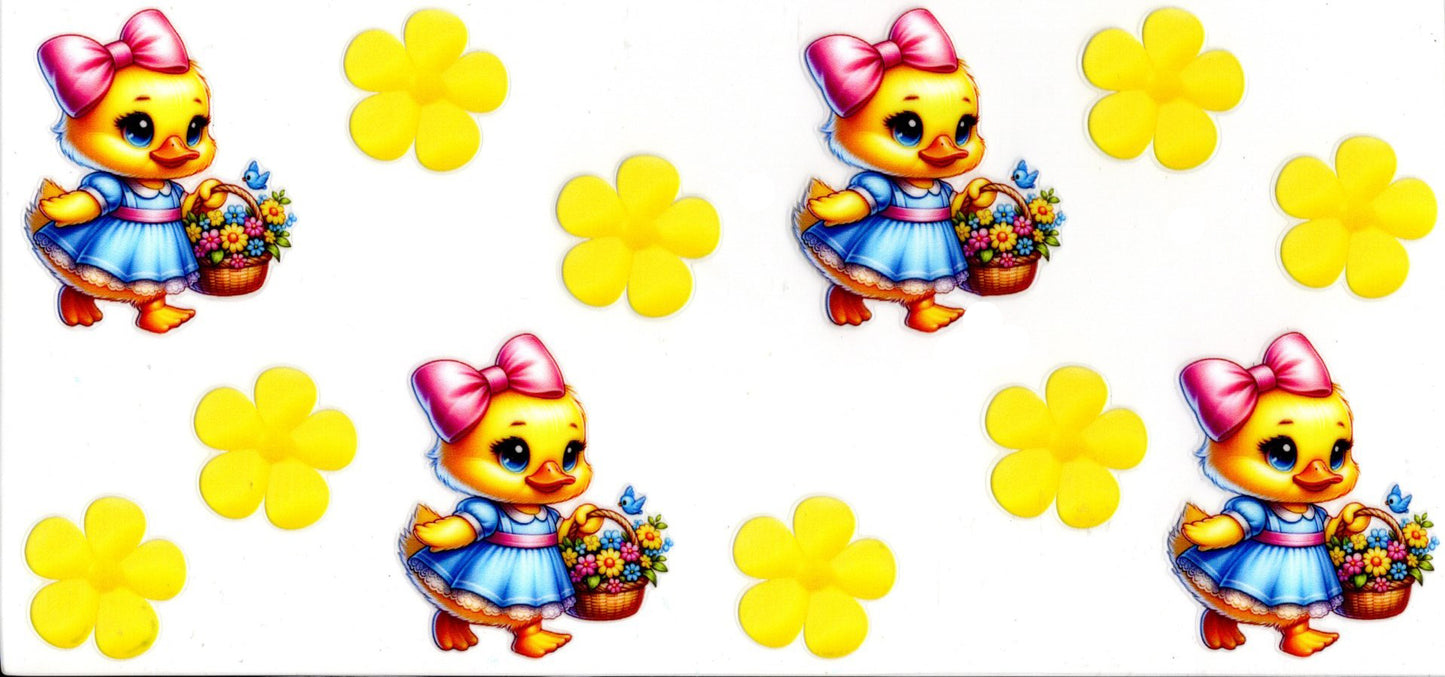 Ducks and Flowers