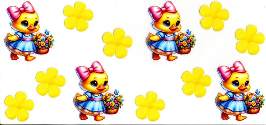 Ducks and Flowers